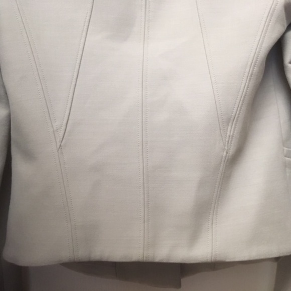 HELMUT LANG Light Gray Single Button Blazer Jacket - Picture 9 of 11